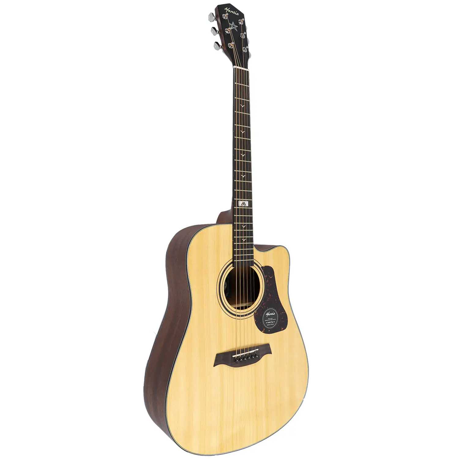 กีตาร์โปร่ง Mantic GT-10DC TOP SOLID