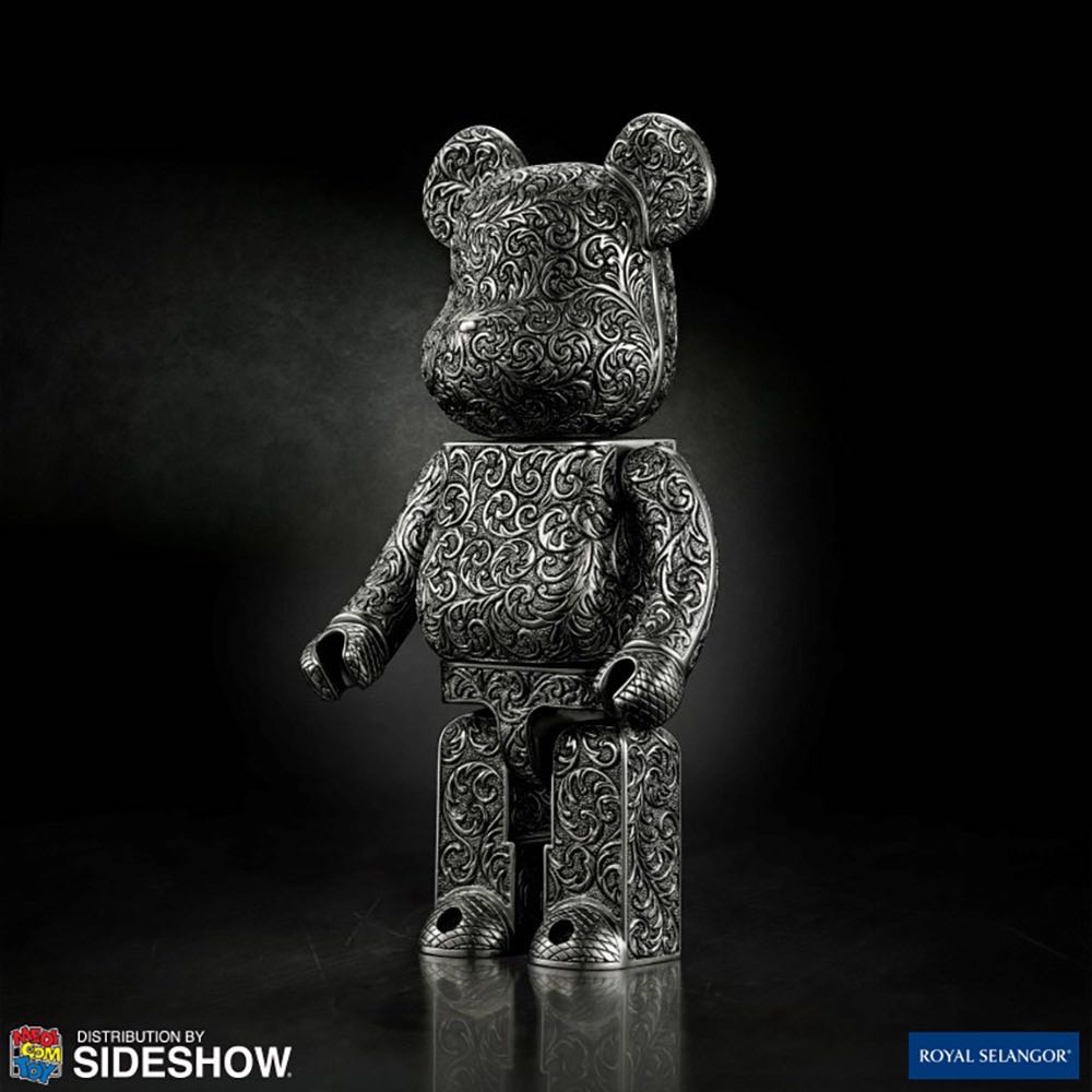 Be@rbrick Royal Selangor (Arabesque Black) 400% 