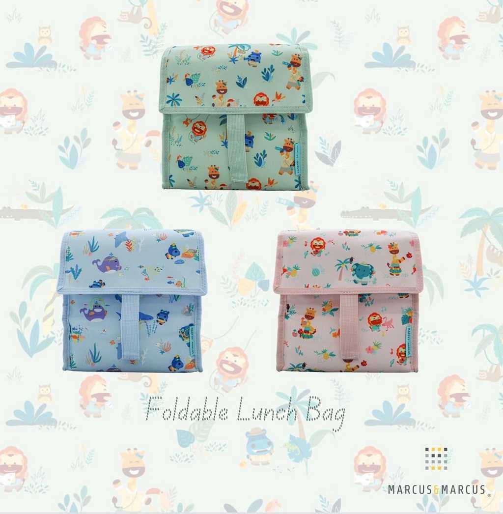 Marcus & Marcus กระเป๋า Foldable Insulated Lunch Bag กระเป๋าเก็บอุณหภูมิ