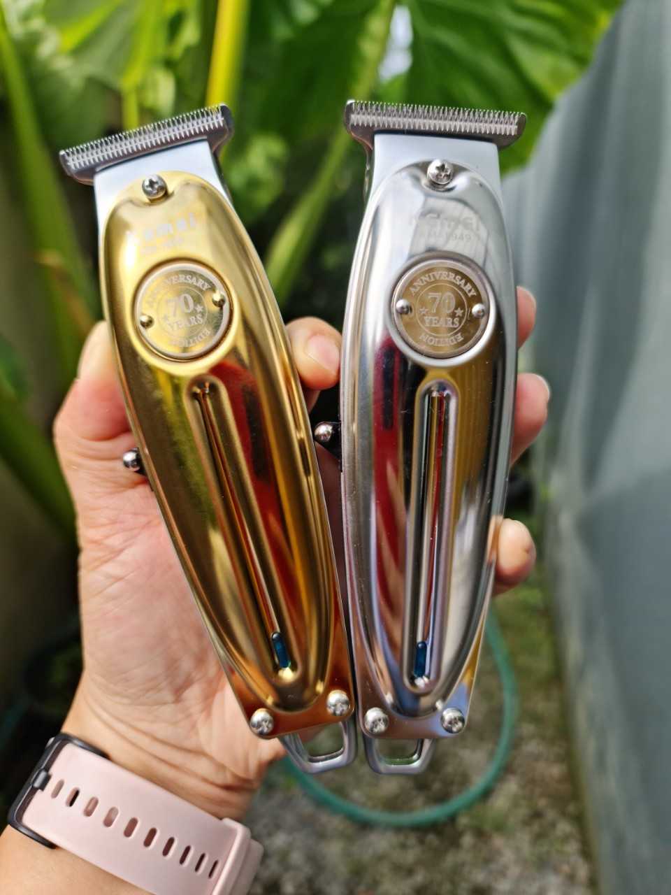 ปัตตาเลี่ยนกันขอบ Kemei 1949 (เคมาย 70 ปี) ฟันเดิมและลับคม สีเงินและสีทอง