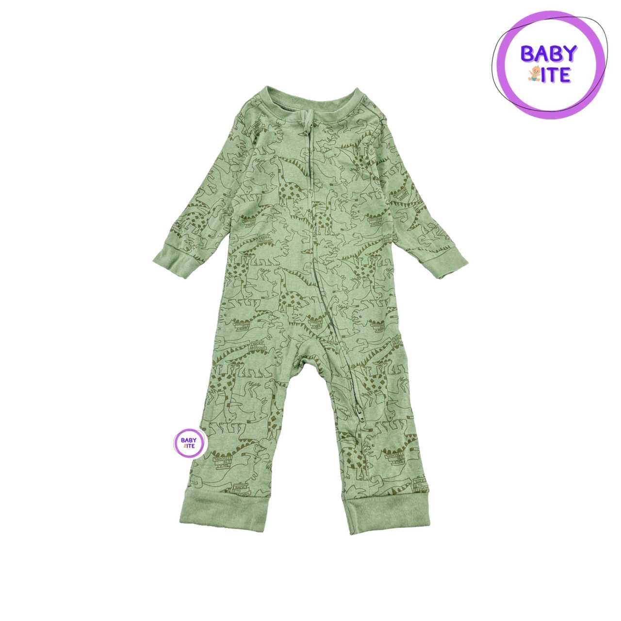 รอมเปอร์ Old Navy แบบซิป 2 ทาง (2-Way Zipper) ไซส์ 0-3m/6-9m