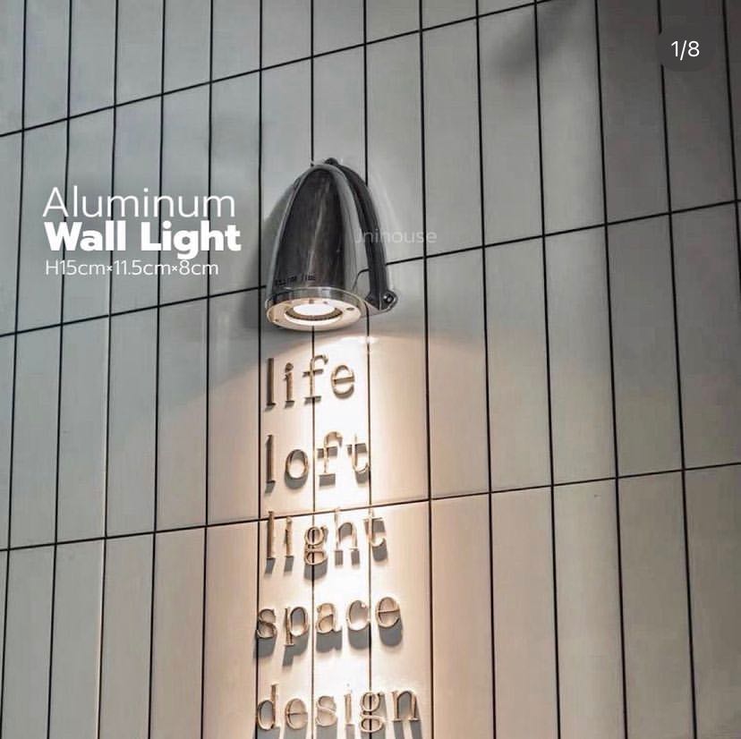 [พรีออเดอร์ 2-3 weeks] Aluminum wall lamp