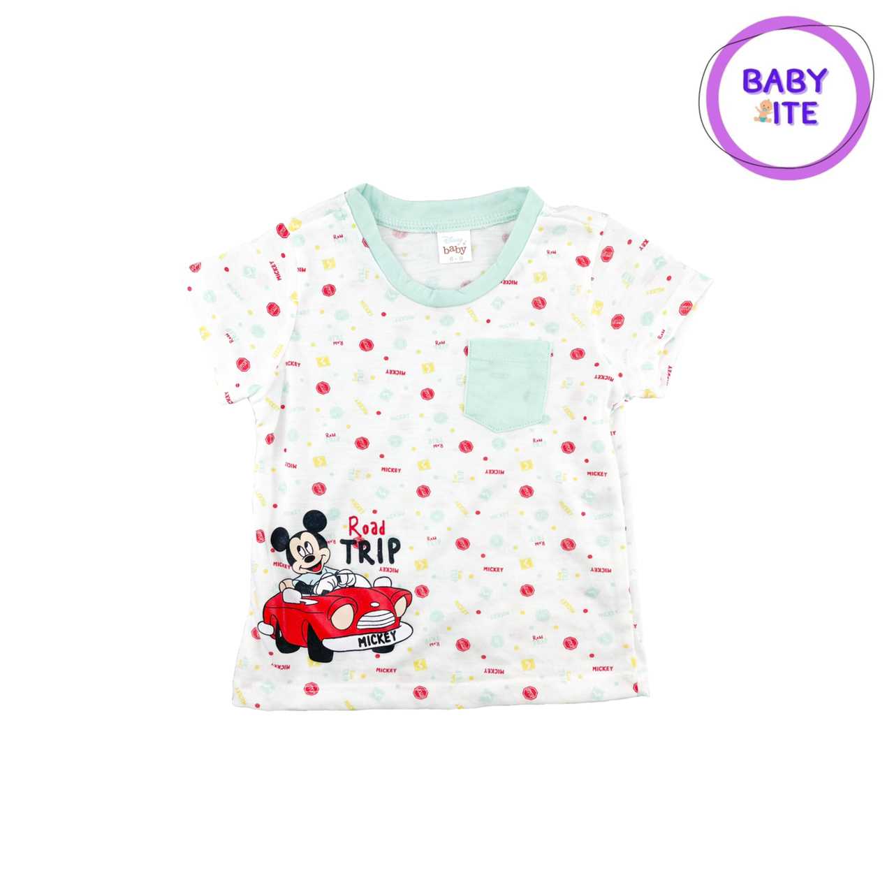 เสื้อยืดเด็ก เสื้อเด็ก ไซส์ 6-9m/9-12m (พร้อมส่ง)