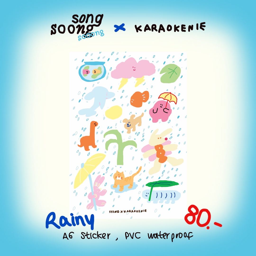 SSS x Karaokenie - Sticker