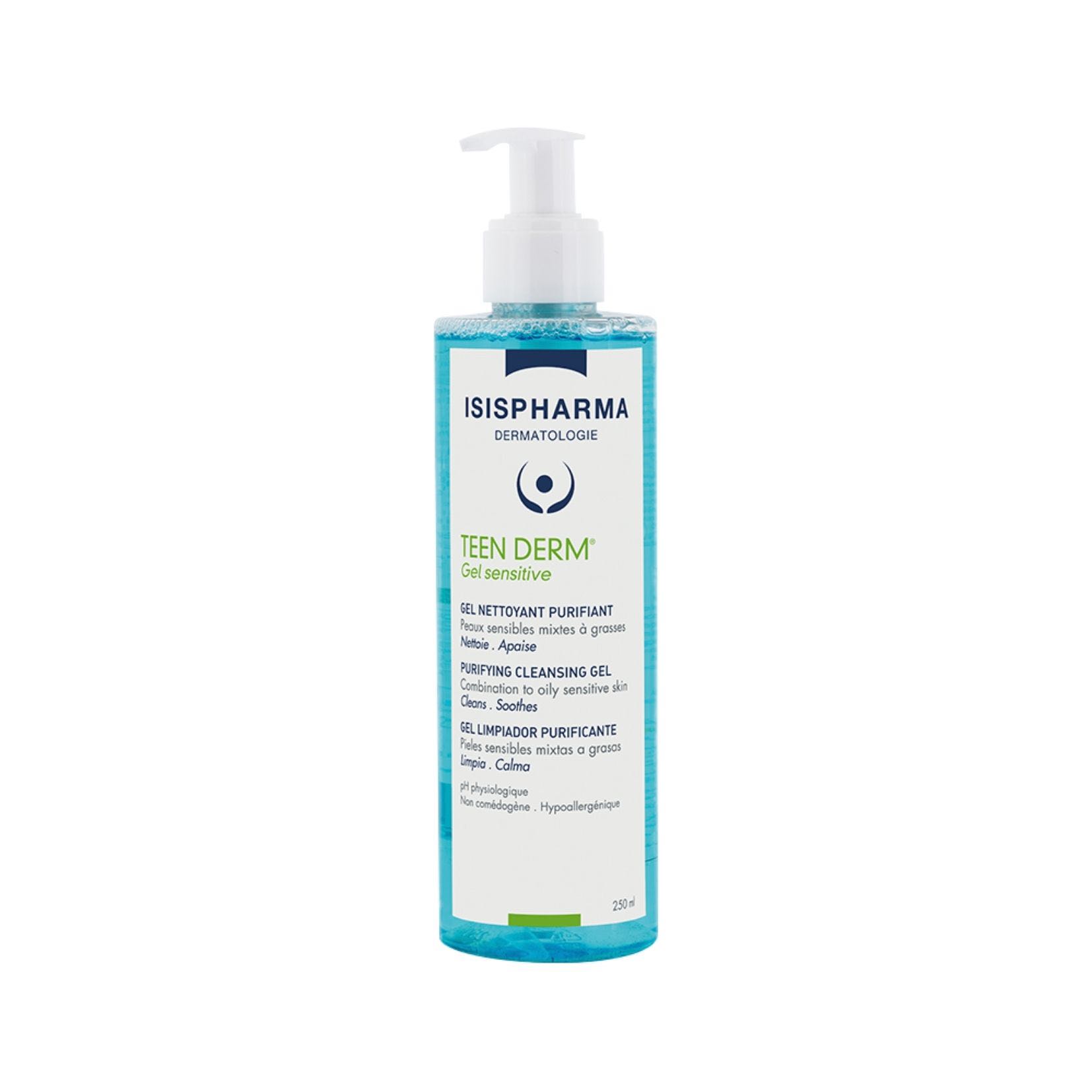 Isispharma Teen Derm Gel Sensitive 250 ml.