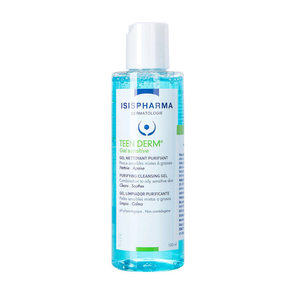 Isispharma Teen Derm Gel Sensitive 100 ml.