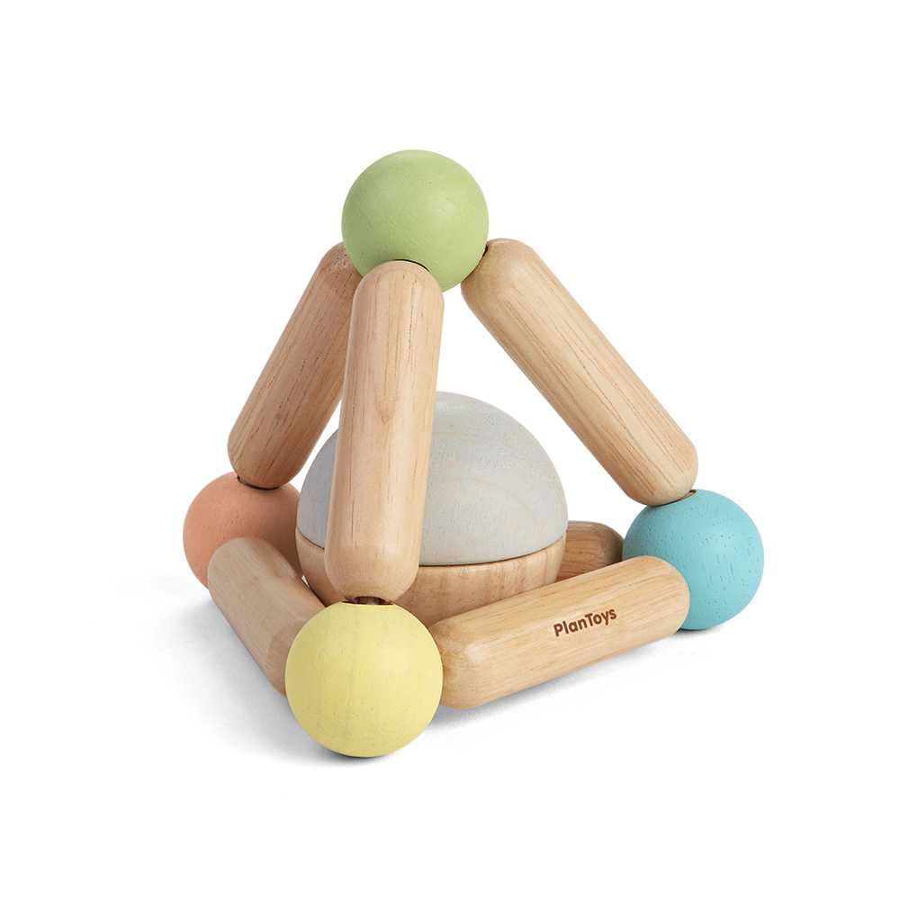 Triangle Clutching Toy - Pastel พีระมิดยืดหยุ่น
