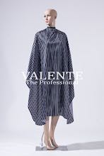 [สินค้าตัวอย่าง ห้ามกดซื้อ] ผ้าคลุมซอยสีดำ Barber Brain (แบบไม่มีโลโก้) รุ่น VAL-1511/B-1