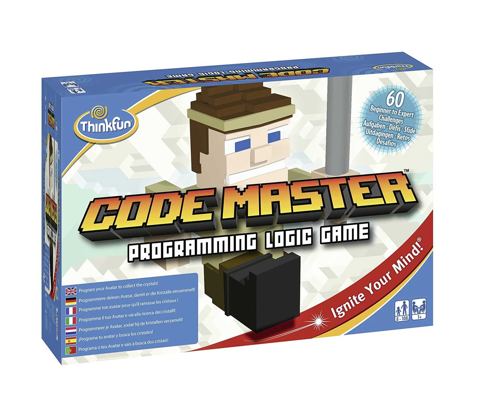 THINK FUN, Code Master Programming Logic ของเล่นฝึกสมอง เสริมเชาว์ ของเล่นสำหรับ 8 ปี+ ของแท้อเมริกา