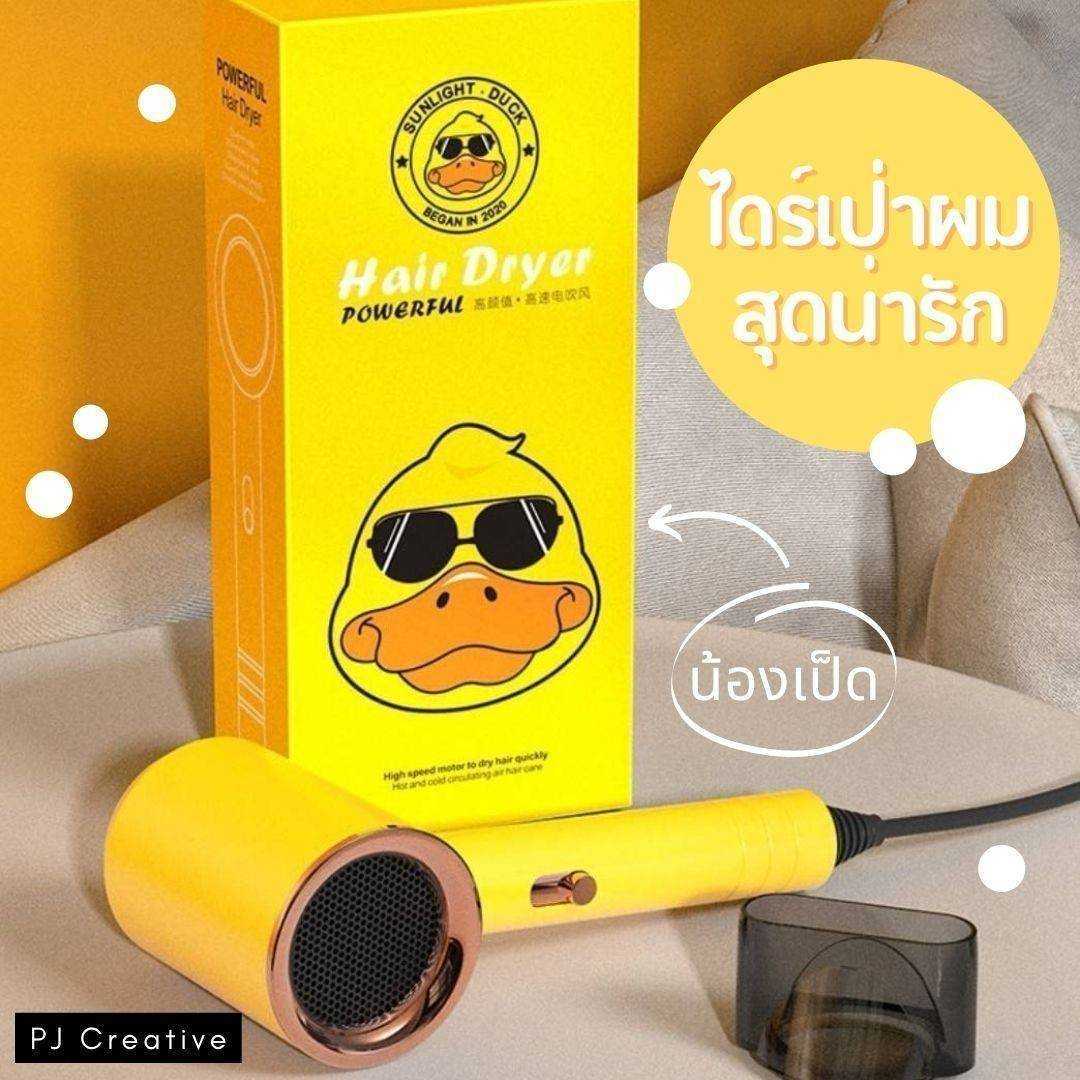 ไดร์เป่าผมน้องเป็ด