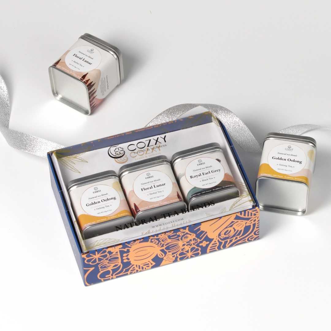 Tea Blend เซ็ตชา 3 กระปุก