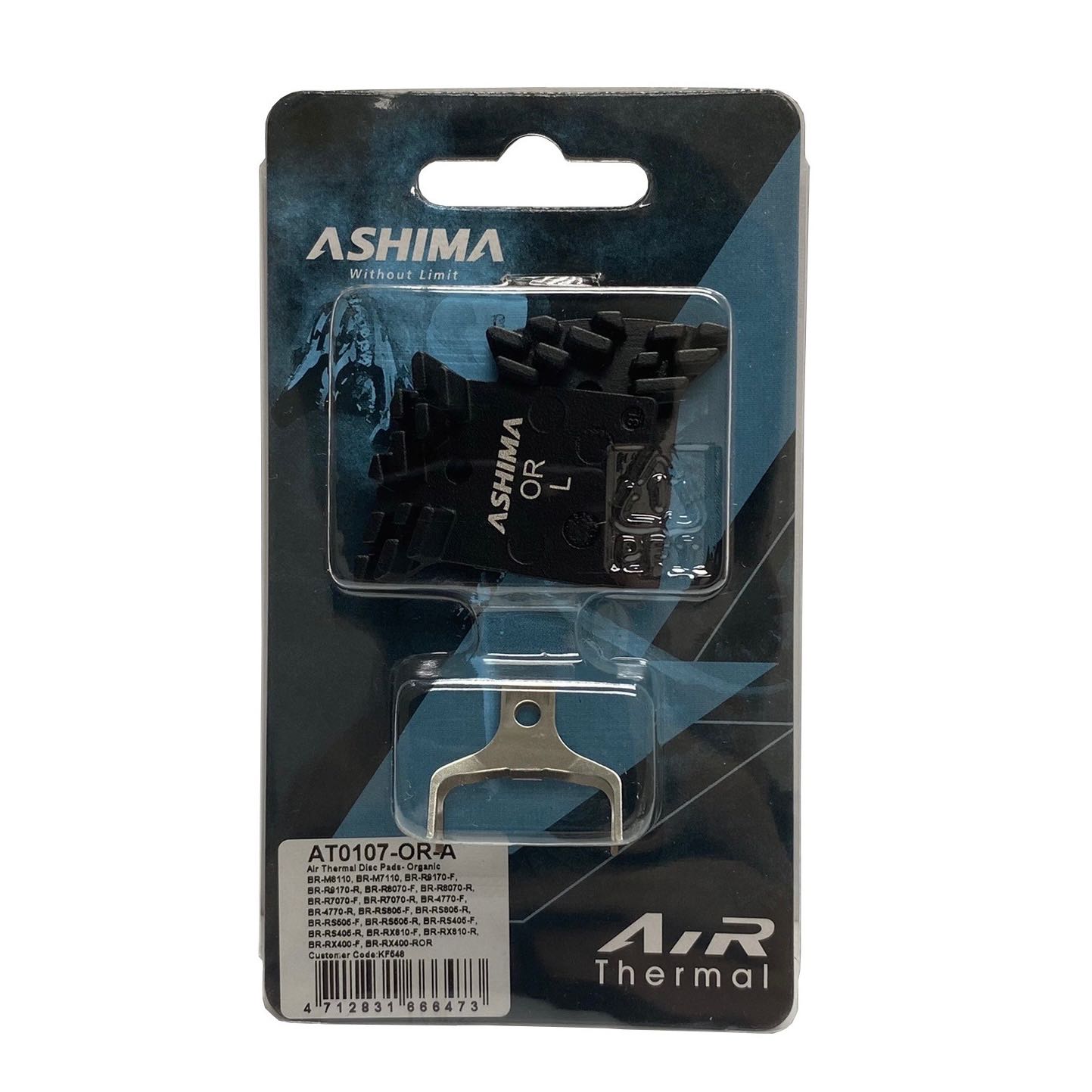DISC BRAKE PADS - SHIMANO - ROAD - (ASHIMA)