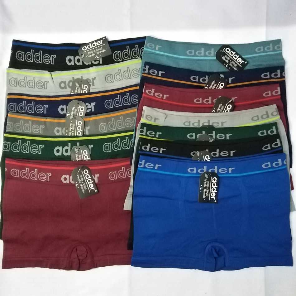 ADDER กางเกงในแอดเดอร์ผ้าทอ Size L