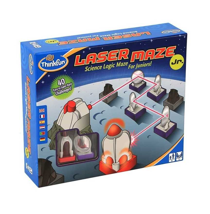 THINK FUN, Laser Maze Jr. Science Logic Maze ของเล่นฝึกสมอง เสริมเชาว์ สำหรับ 5 ปี+ ของแท้อเมริกา