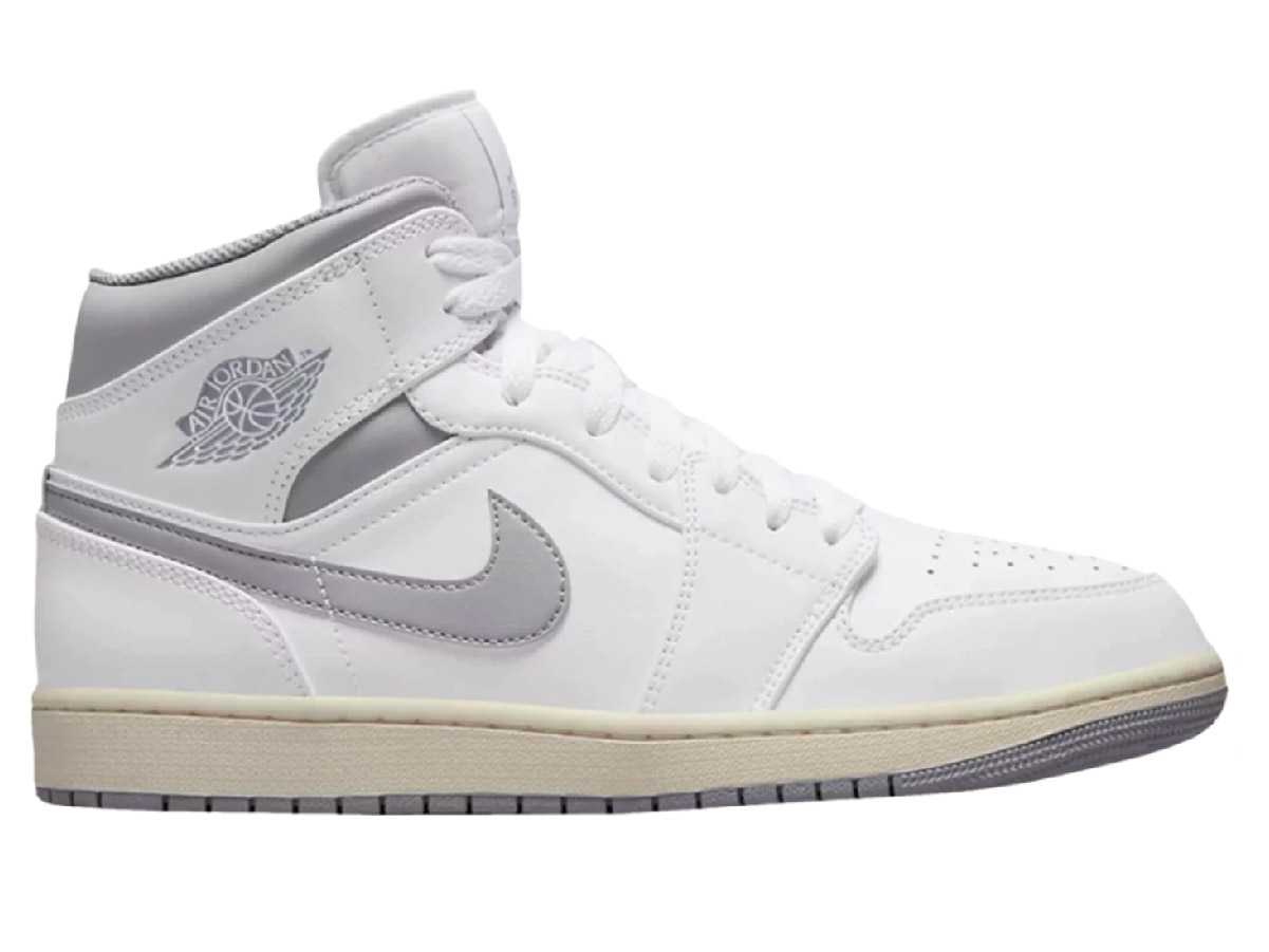 Nike Air Jordan 1 Mid Neutral Grey (GS)