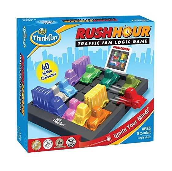 THINK FUN, Rush Hour ของเล่นฝึกสมอง เสริมเชาว์ ของเล่นเด็กสำหรับ 8 ปีขึ้นไป ลิขสิทธิ์แท้อเมริกา