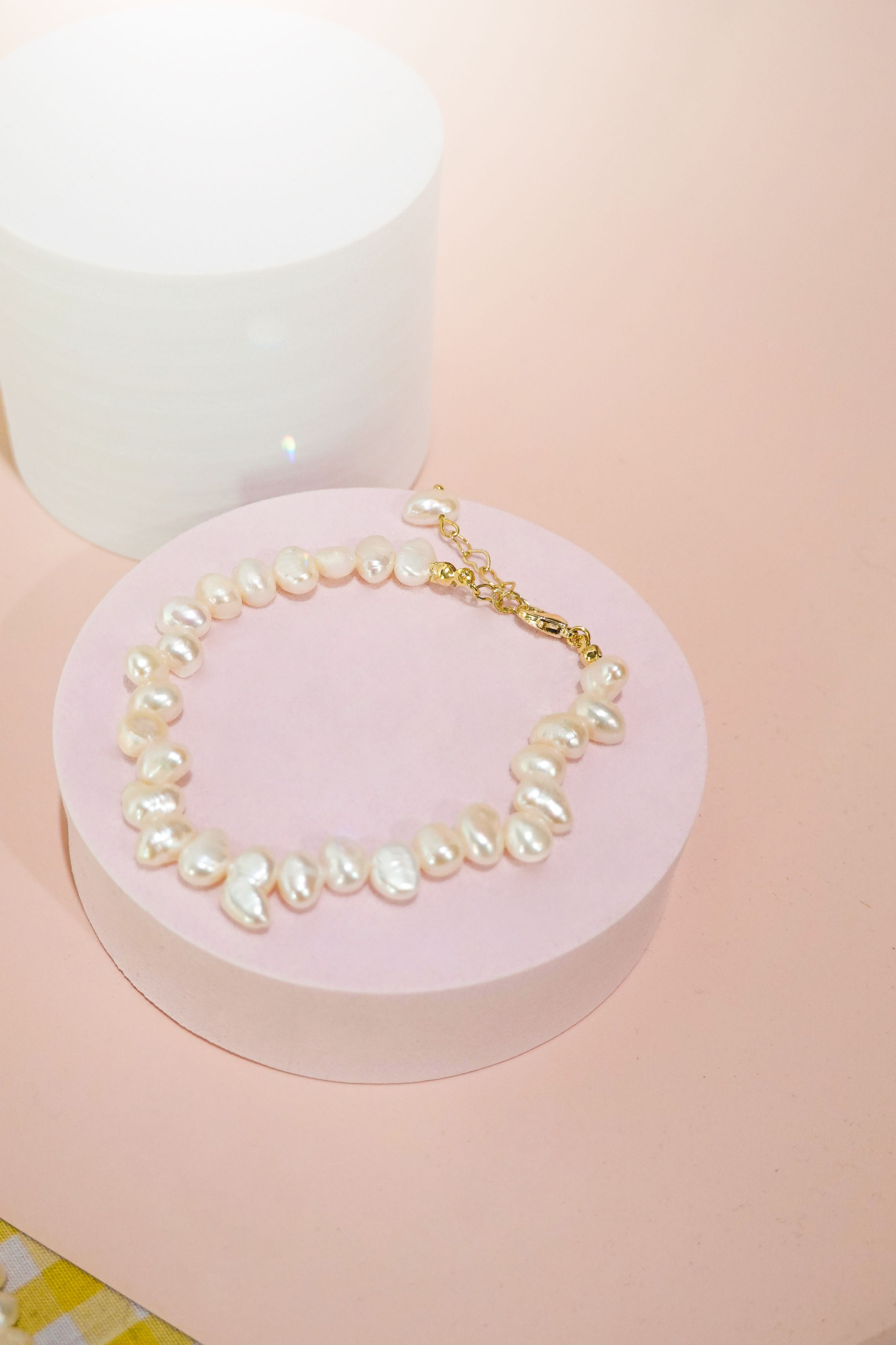 Pearls pear bracelet