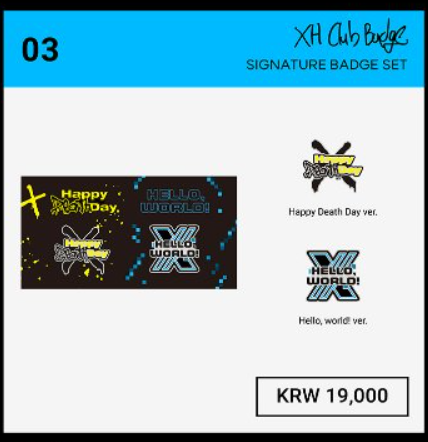 03 signature badge set