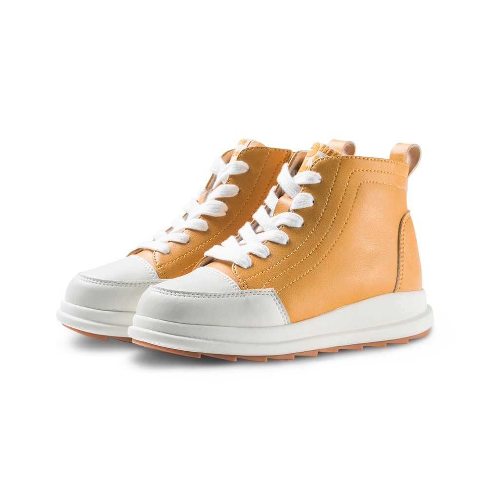 รองเท้าหุ้มข้อ 2-6 ขวบ FU WINTER BOOTS 2021 หุ้มข้อสีเหลือง FUC218096-YW