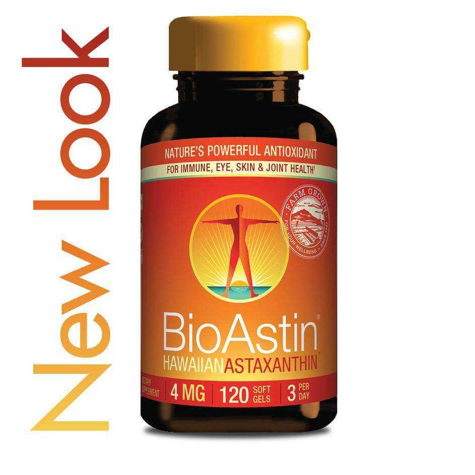 Nutrex Hawaii BioAstin Hawaiian Astaxanthin-4 mg 120 Gelcaps สาหร่ายแดง แอสต้าแซนธิน