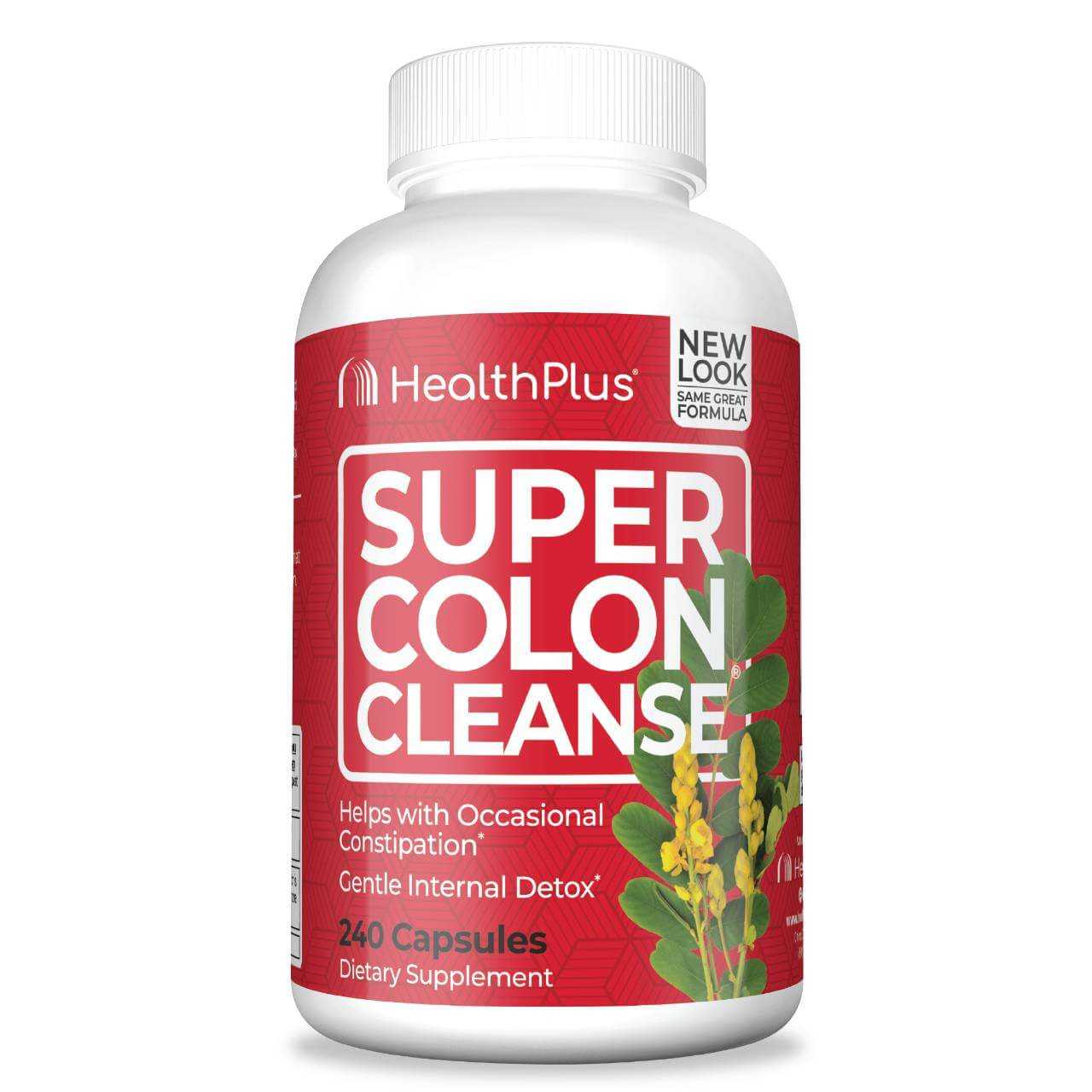 ดีท็อกซ์  Health Plus Super Colon Cleanse 240 Capsules