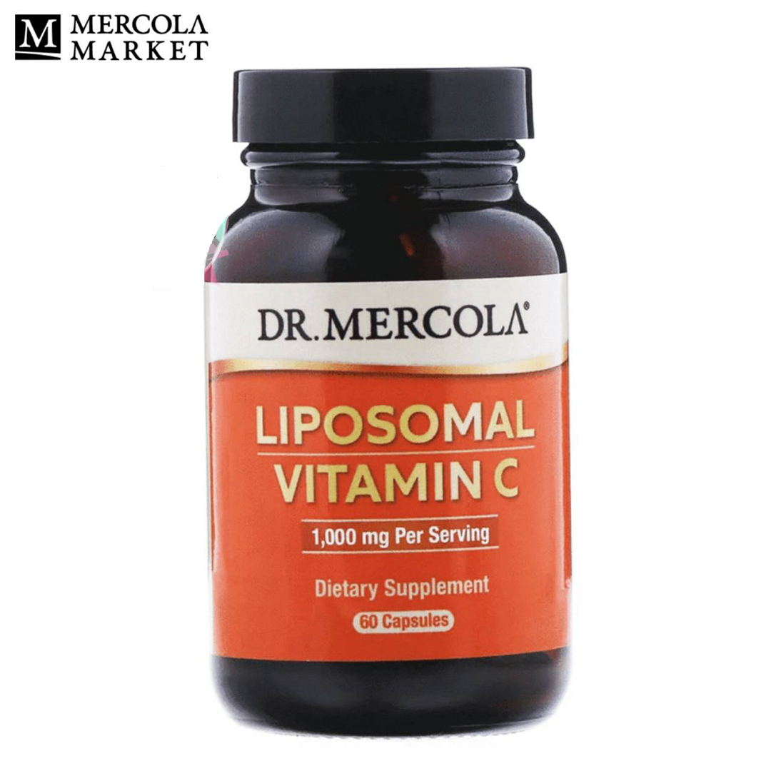 วิตามินซีไลโปโซม Dr. Mercola Liposomal Vitamin C 1000 mg/ 60 Capsules