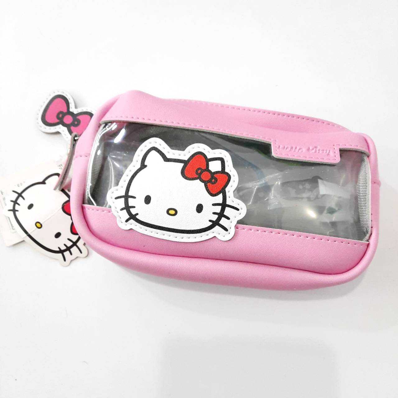 กระเป๋า ใส่ เครื่องเขียน  ลายคิตตี้ ลิขสิทธิ์แท้ Hello Kitty