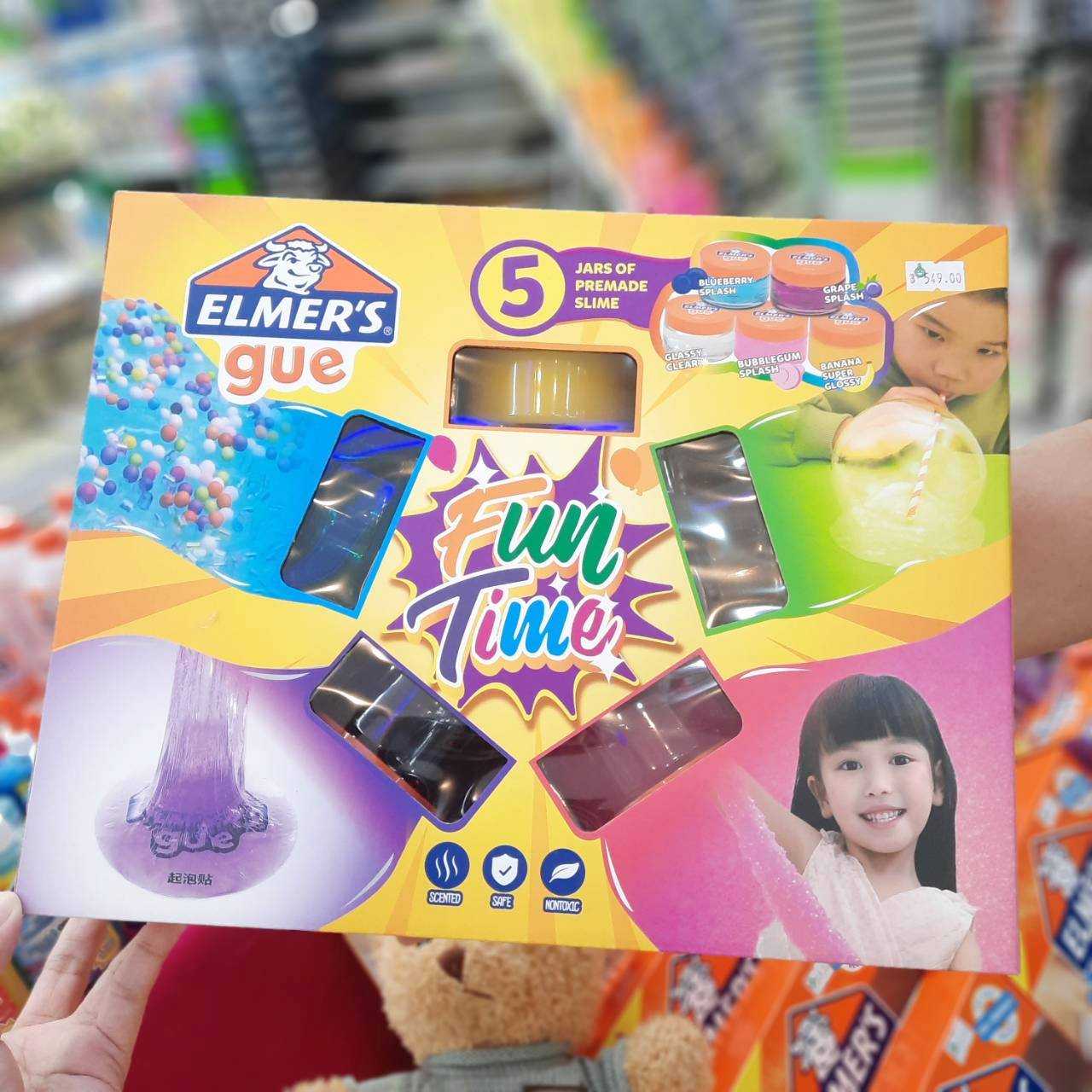 ELMER'S Fun time gift pack เอลเมอร์สชุดสไลม์หรรษา