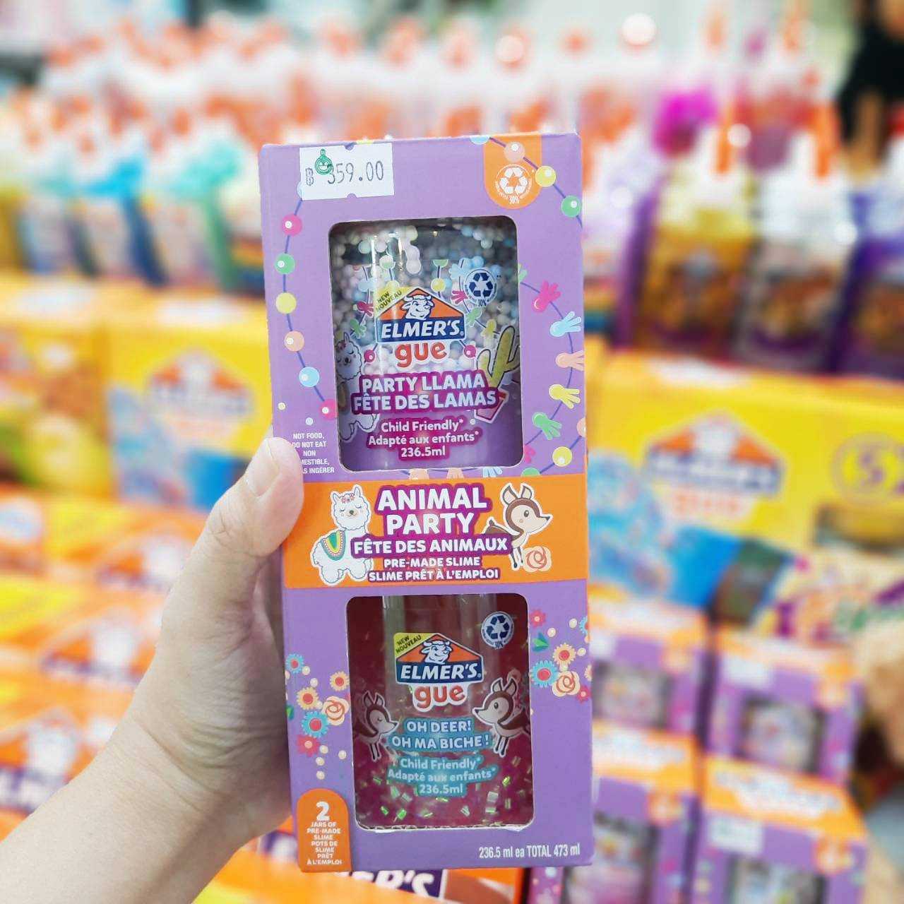 ELMER'S สไลม์สำเร็จรูป ปาร์ตี้สรรพสัตว์