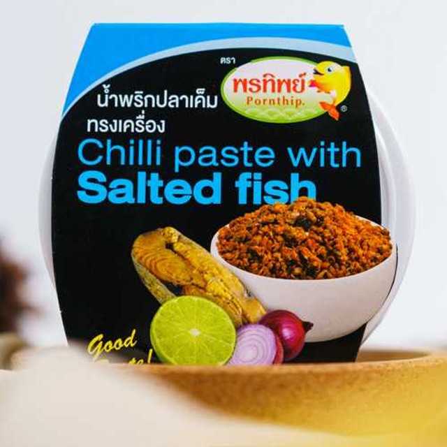 น้ำพริกปลาเค็มทรงเครื่อง กระปุก l 50g (พรทิพย์ภูเก็ต)
