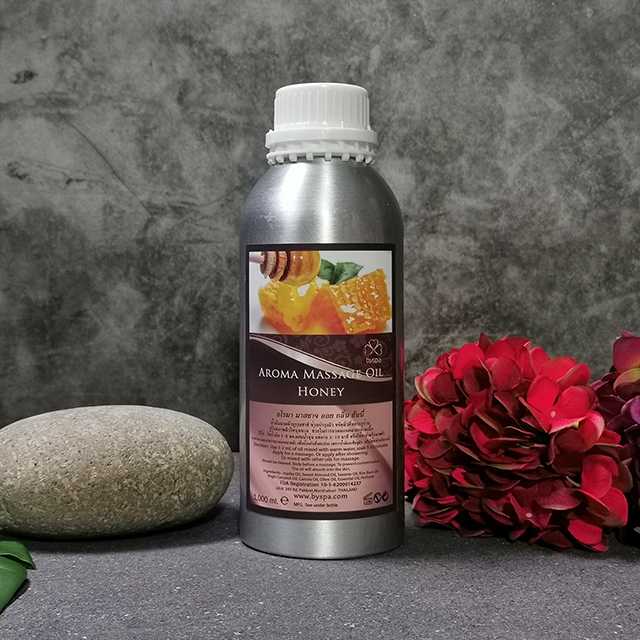 Aroma massage Oil Honey  น้ำมันนวดตัวอโรมา กลิ่น ฮันนี่  (น้ำผึ้ง) 1,000 ml.