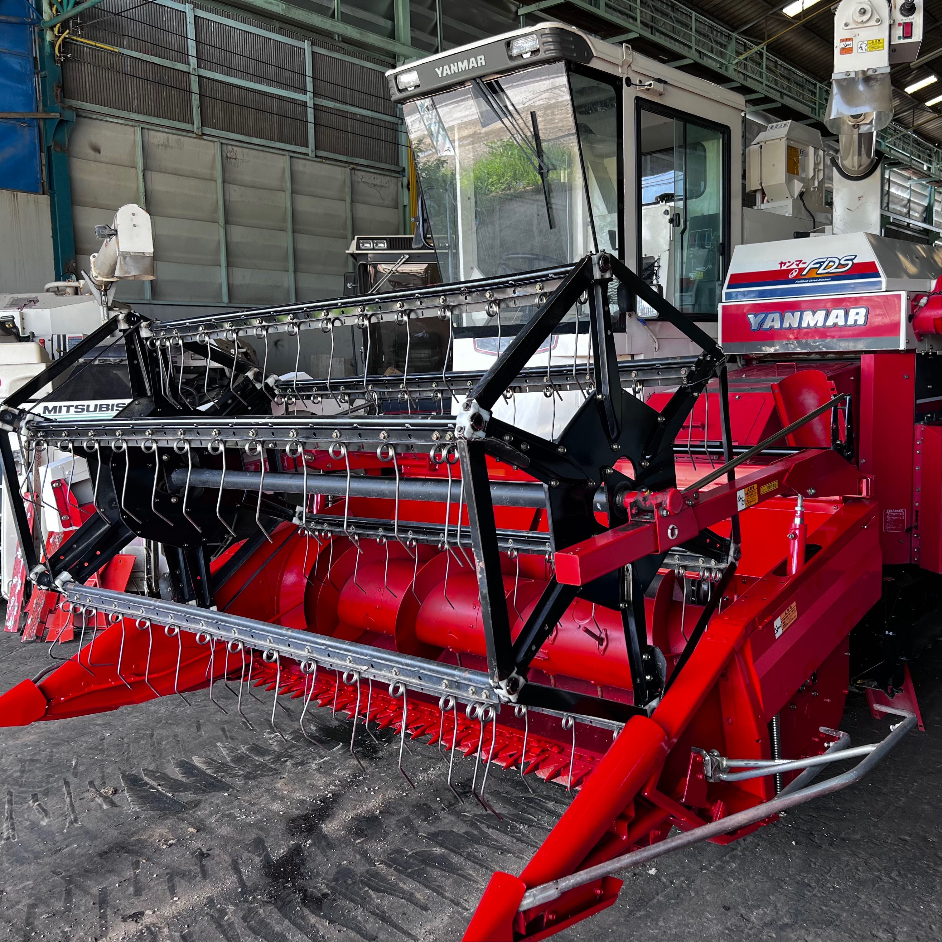 Yanmar CA750 เกี่ยวข้าว ถั่วเขียว ถั่วเหลือง ตู้แอร์ เช็คพร้อมใช้ ส่งฟรี