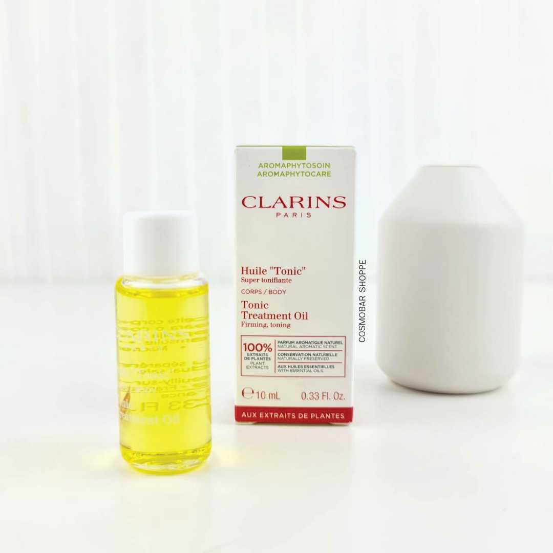 [น้ำมันบำรุงผิวกาย] Clarins - Huile Tonic Body Treatment Oil 10ml.