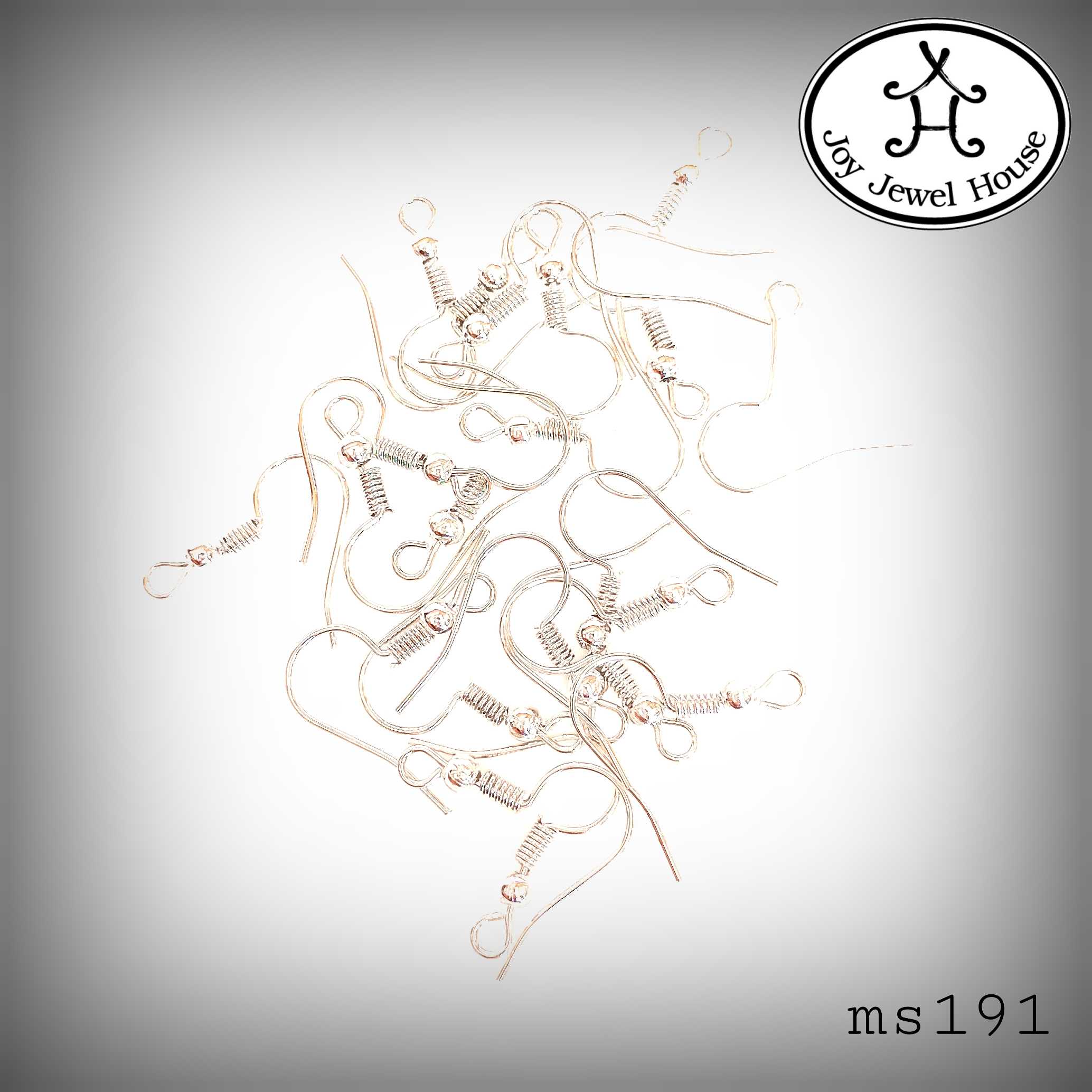 ms 191 ก้านต่างหู ( แพ็ค 10 คู่)