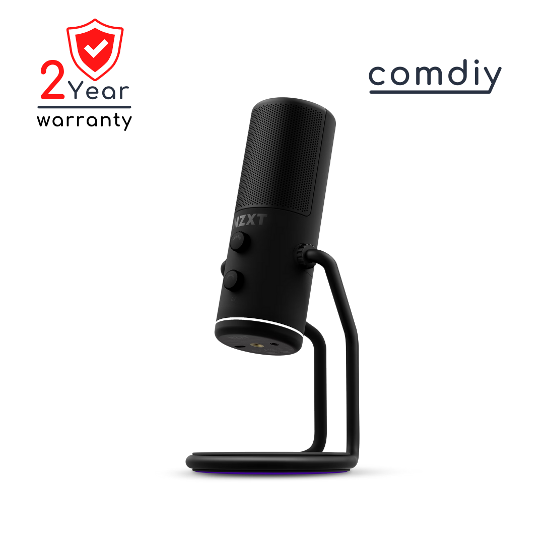 NZXT CAPSULE USB MICROPHONE BLACK (ไมโครโฟน) By comdiy