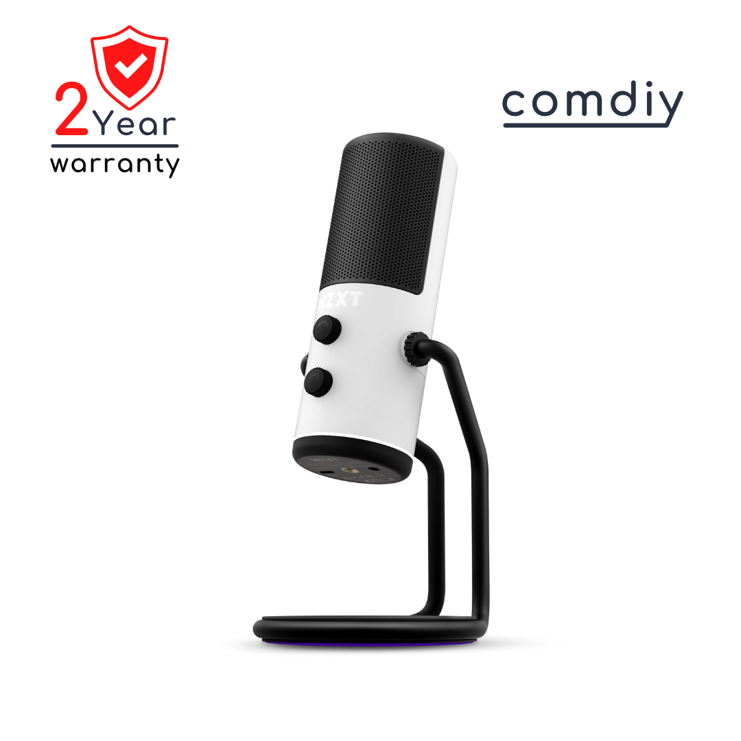 NZXT CAPSULE USB MICROPHONE WHITE  (ไมโครโฟน) By comdiy