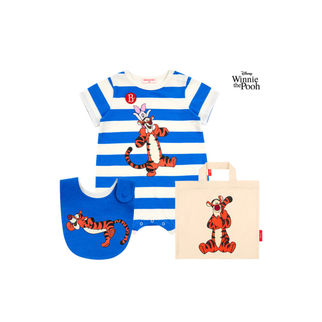 Tigger   Baby Stripe Short Sleeve Bodysuit Set