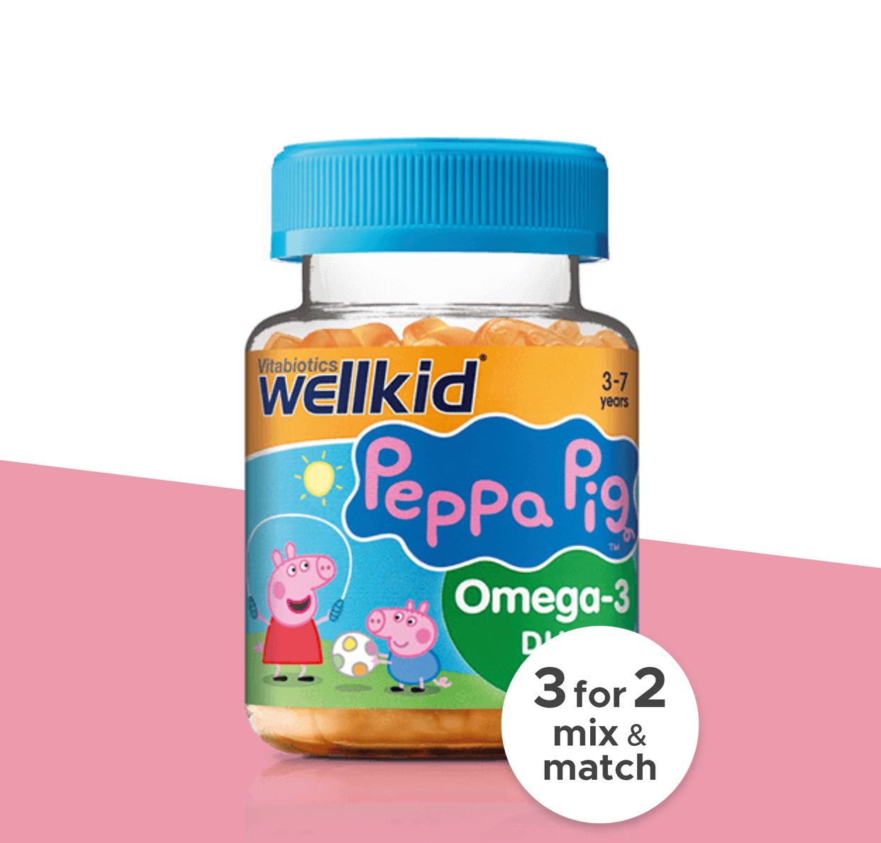 วิตามินเด็ก Wellkid Omega-3 DHA จาก UK