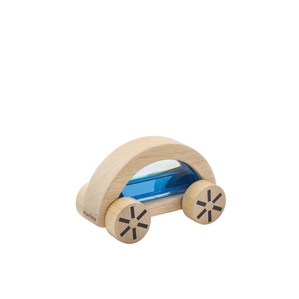 Wautomobile - Blue รถไม้บล็อกน้ำสีน้ำเงิน