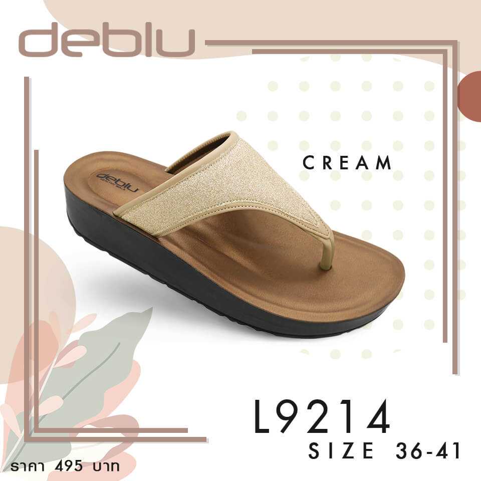 L9214 รองเท้าสวมหูหนีบ