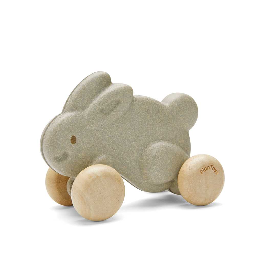 Push Along Bunny - Grey รถกระต่าย - เทา