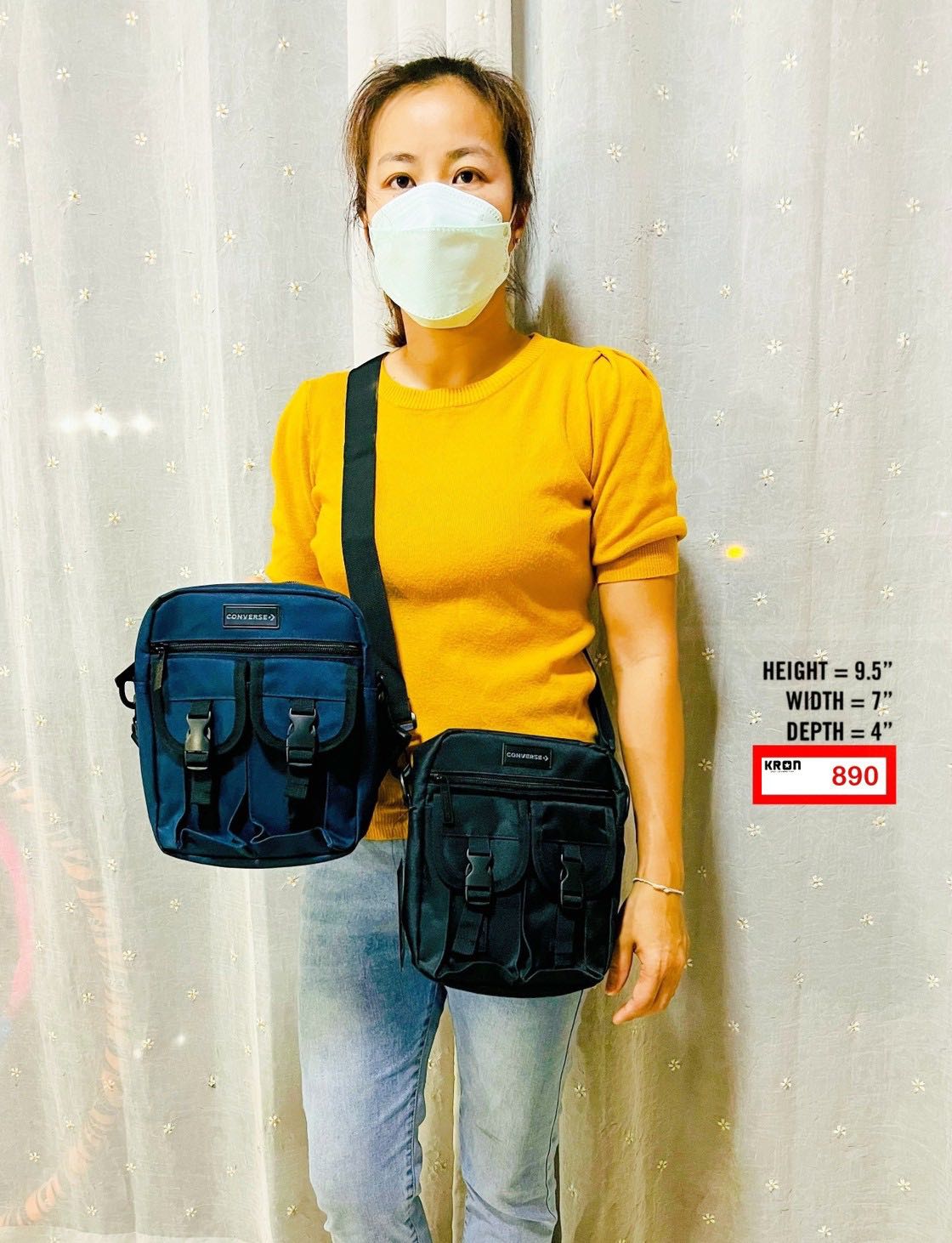 กระเป๋าสะพายข้าง CONVERSE BURGESS MINI BAG