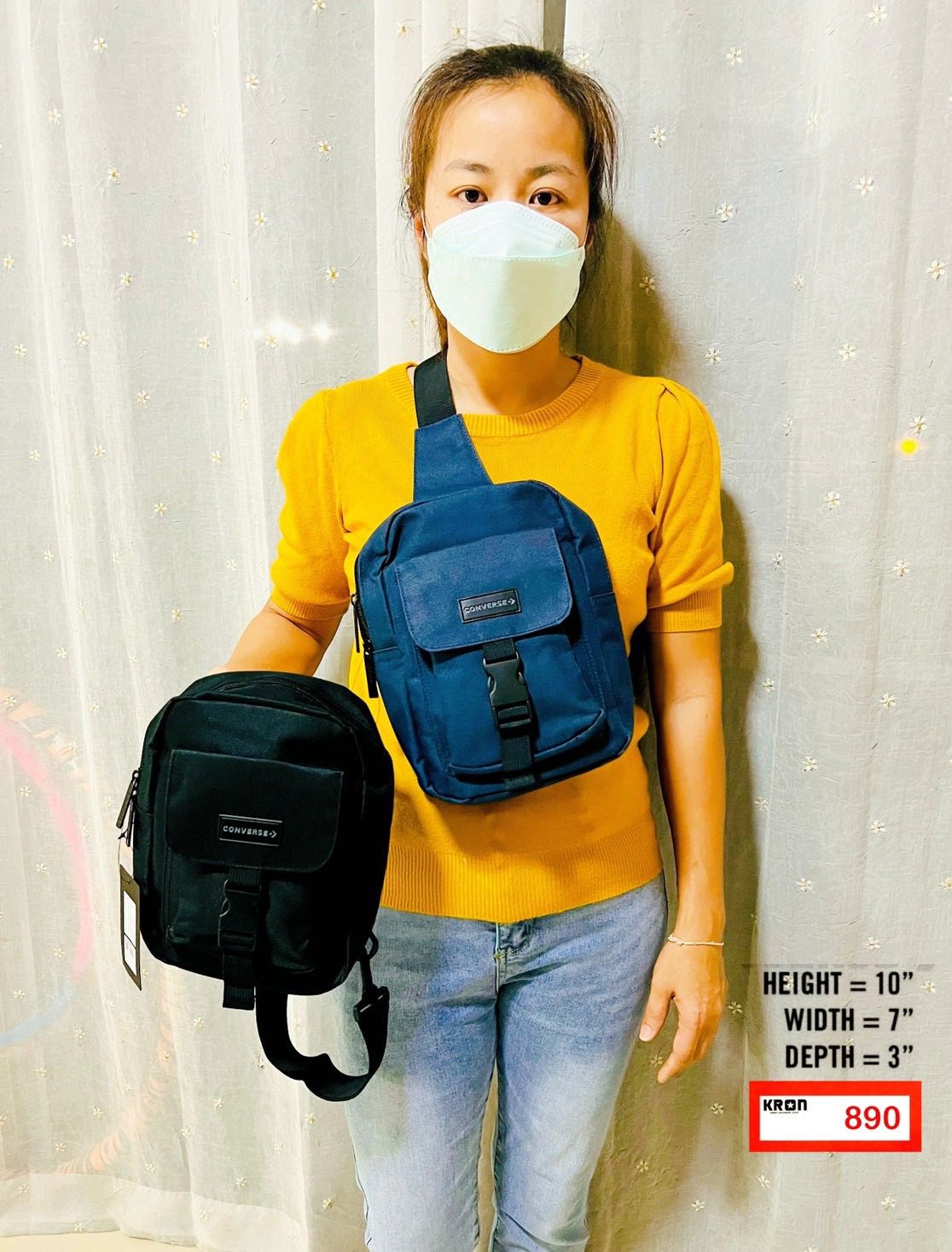 กระเป๋าคาดอก CONVERSE BURGESS CROSSBODY BAG 