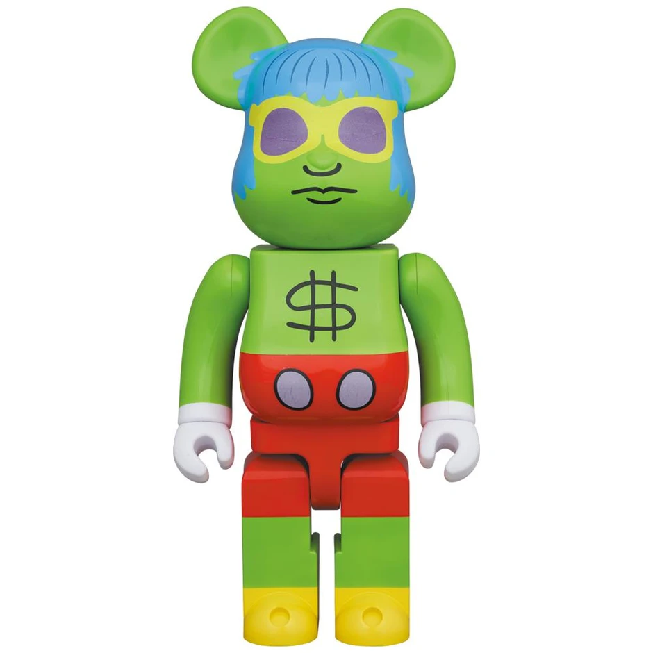 [พร้อมส่ง] Bearbrick Keith Haring Andy Mouse Be@rbrick