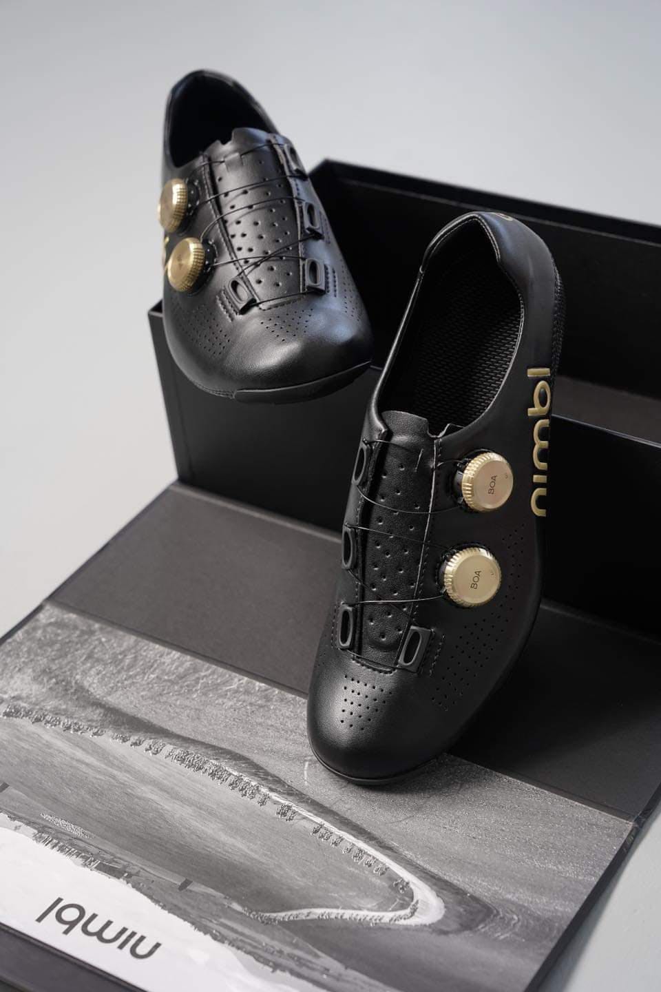 Nimbl Ultimate Black Road Shoe