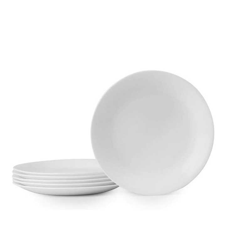 Corelle จานอาหาร ขนาด 8.5  21 ซม. Corelle Frost White Lunch Plate