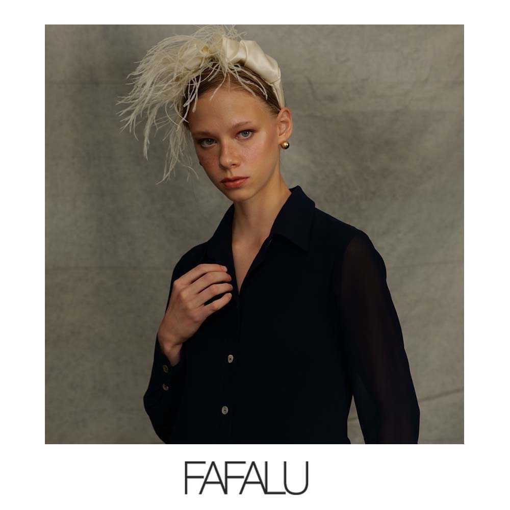 [FAFALU Sami Dress] Navy Sami Dress