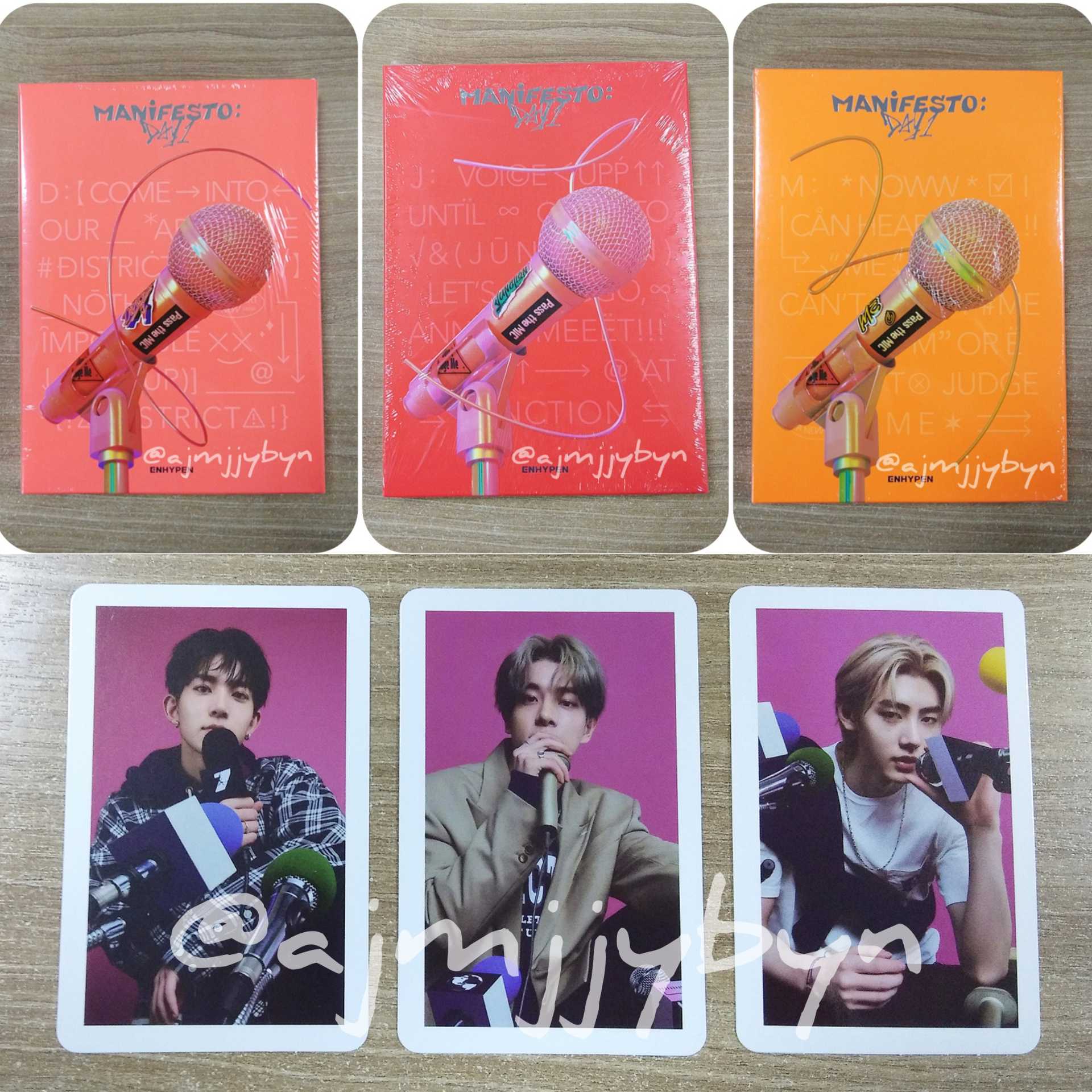 (พร้อมส่ง) ENHYPEN : MANIFESTO : DAY 1