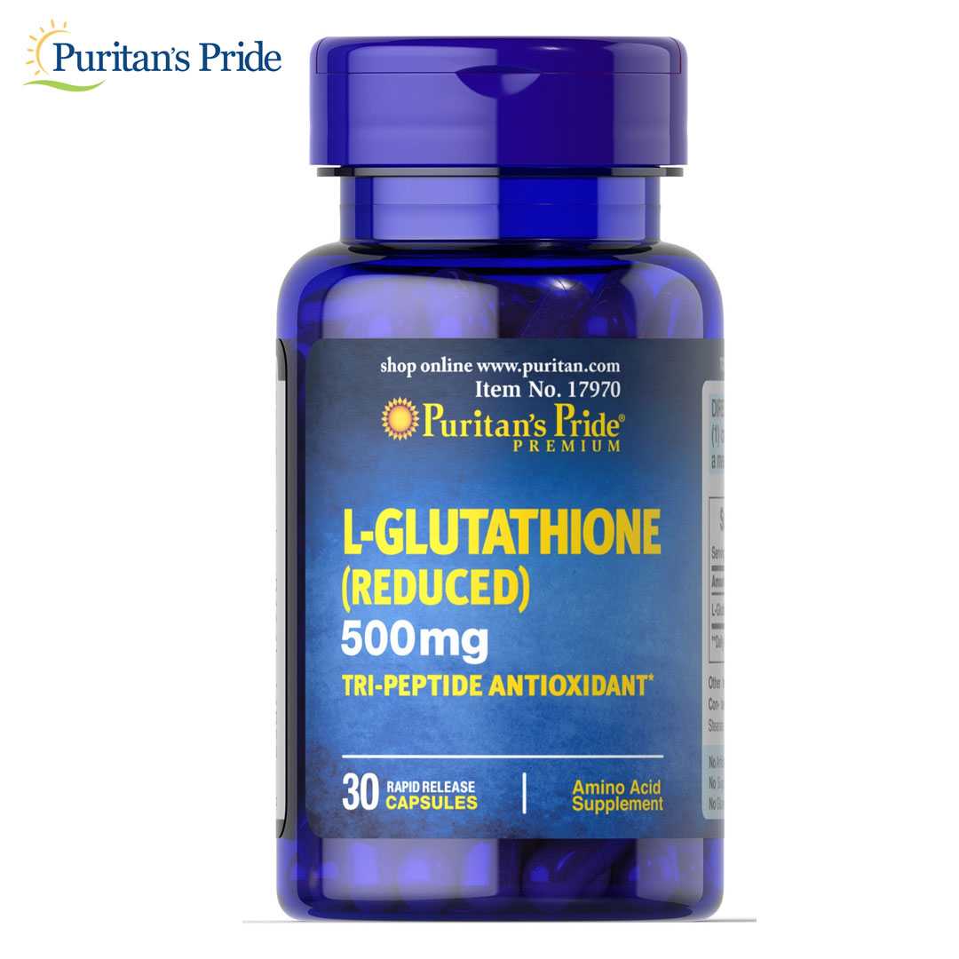 Puritan’s Pride L-Glutathione 500 mg 30 Capsules