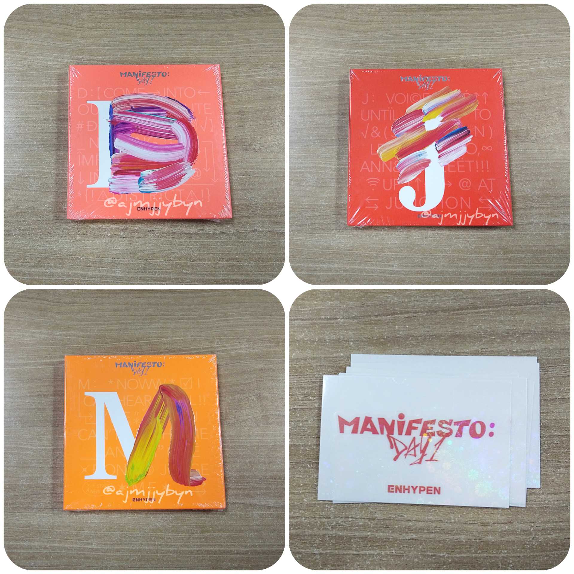 (พร้อมส่ง) ENHYPEN : MANIFESTO : DAY 1 (engene ver.)